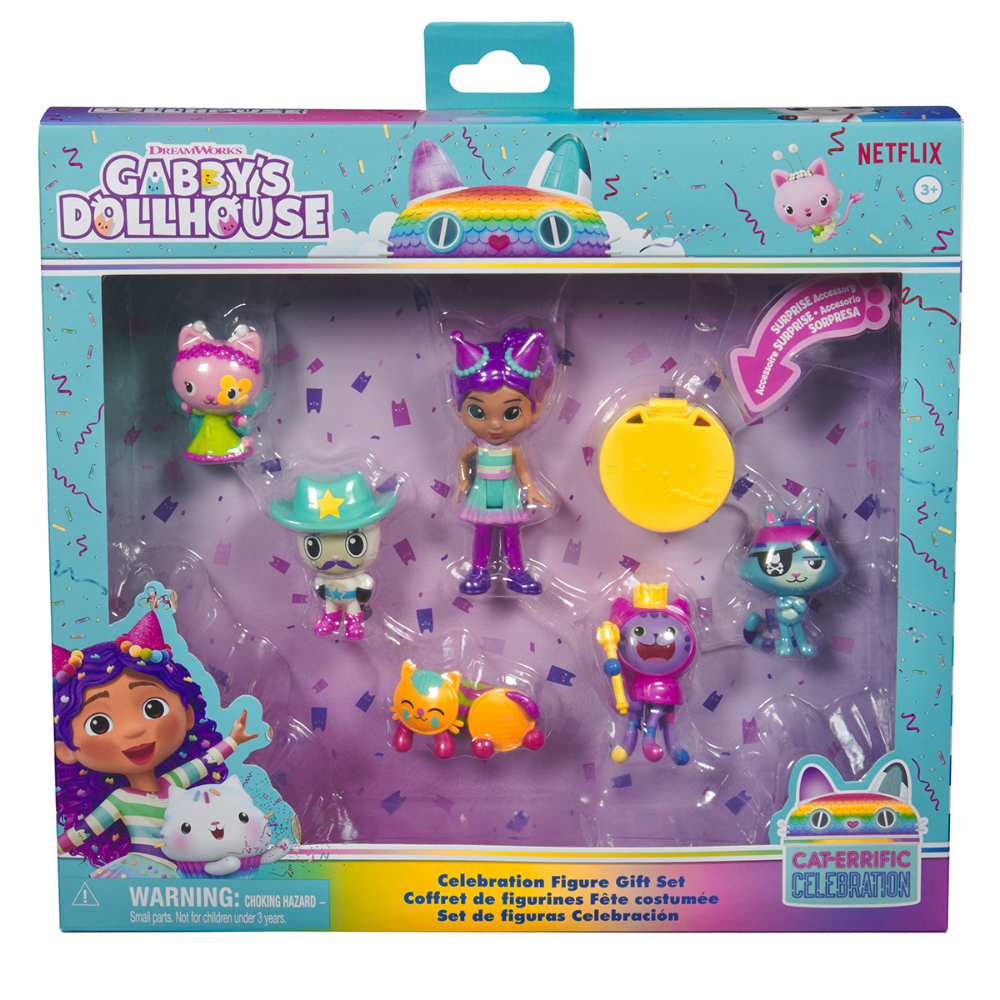 Gabby&#39;s Dollhouse | Set de Figuras Coleccionables