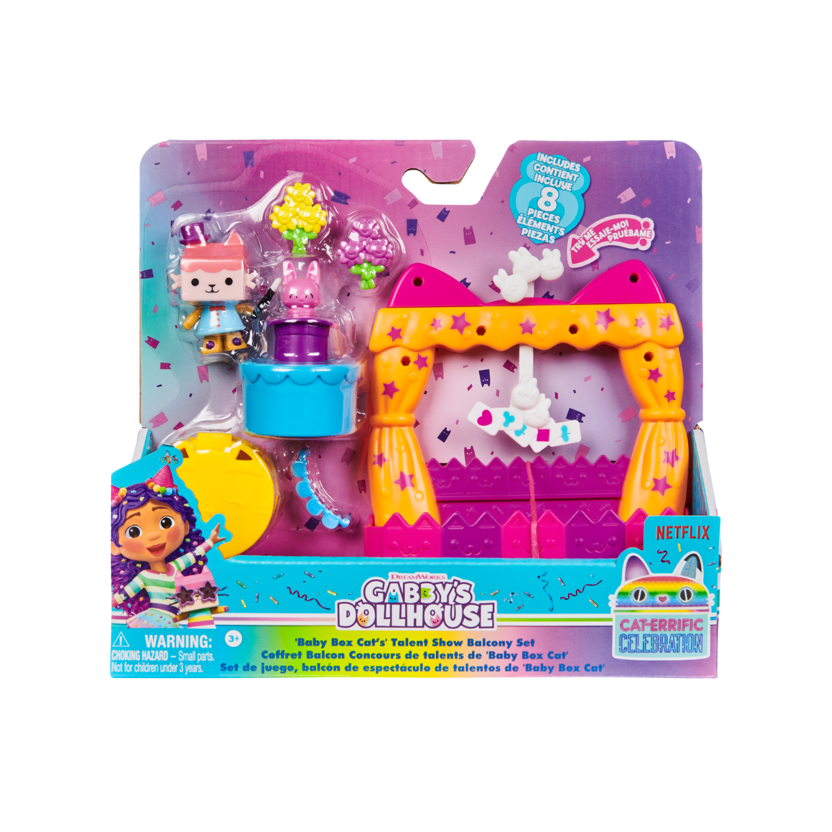 Gabby&#39;s Dollhouse Set De Juego Balcón
