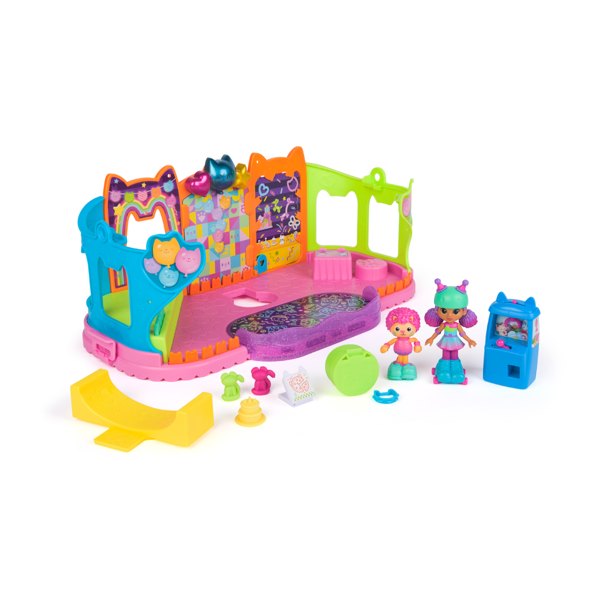Gabby&#39;s Doll House Set Habitación De Fiesta