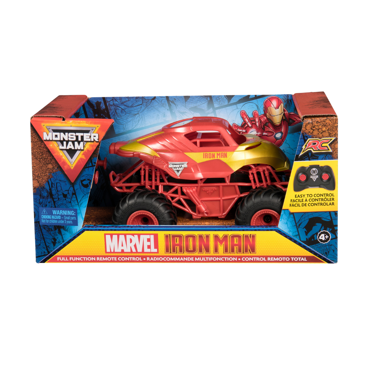 Monster Jam | Marvel  Iron Man Rc 1:24
