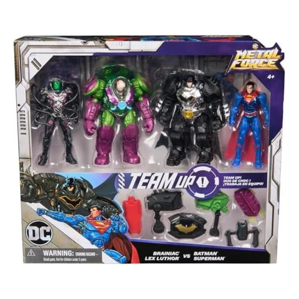 DC Comics | Figuras de Batalla Metal Force