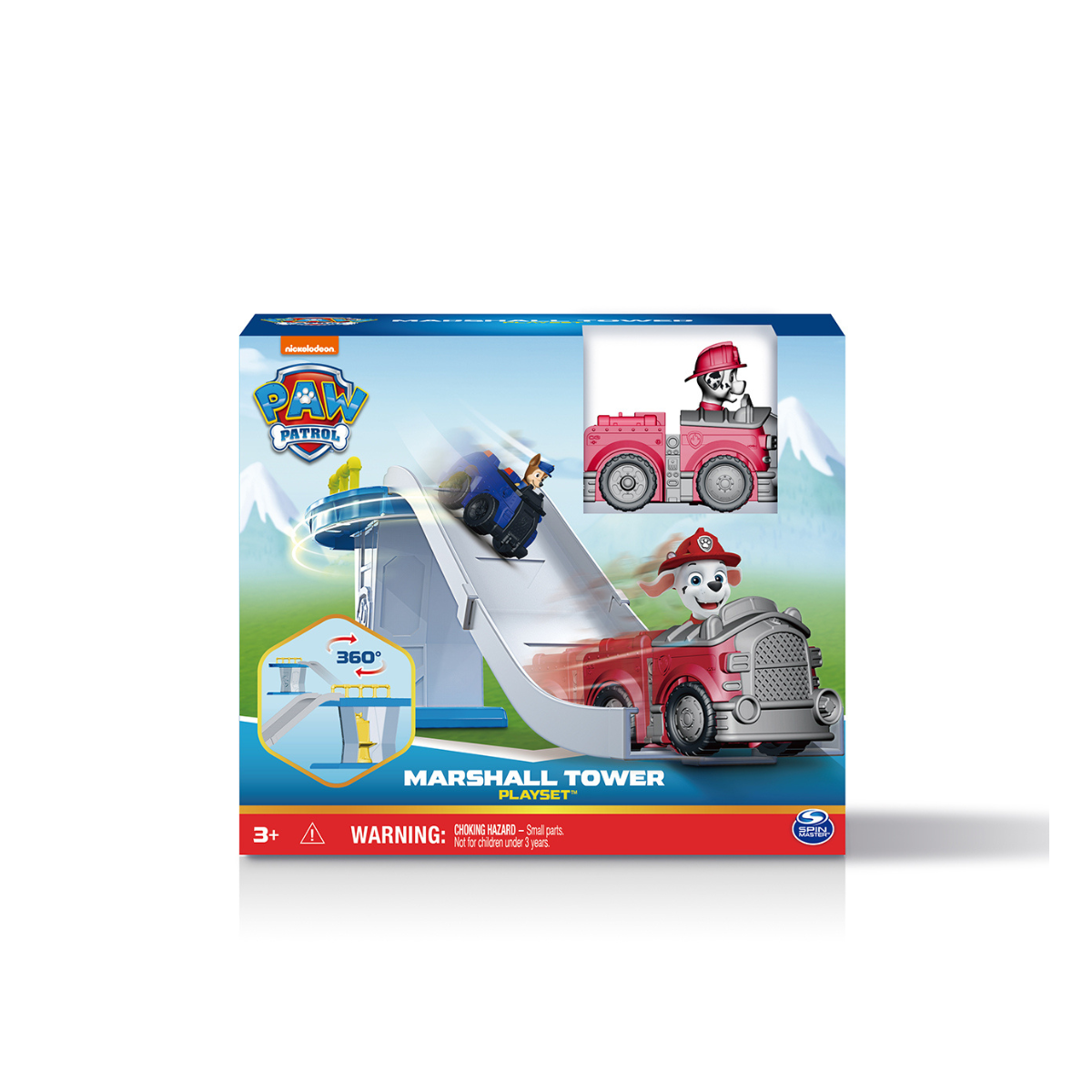 Paw Patrol Mini Set De Juego Torre con Vehículo
