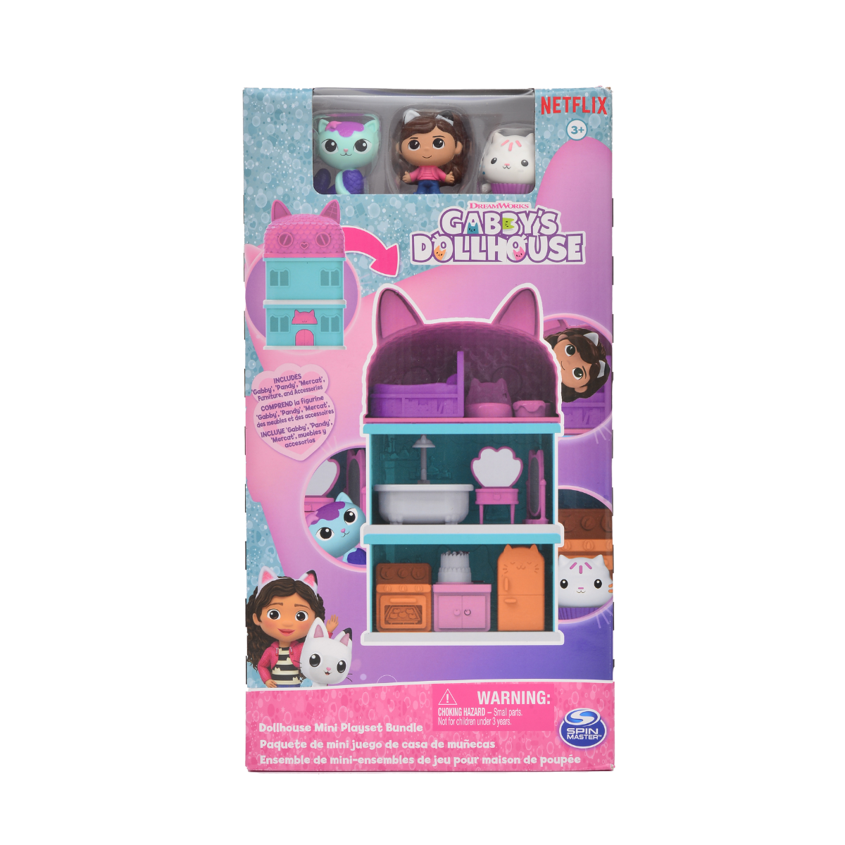 Gabby&#39;s Doll House Set Mini Juego Casa Muñecas