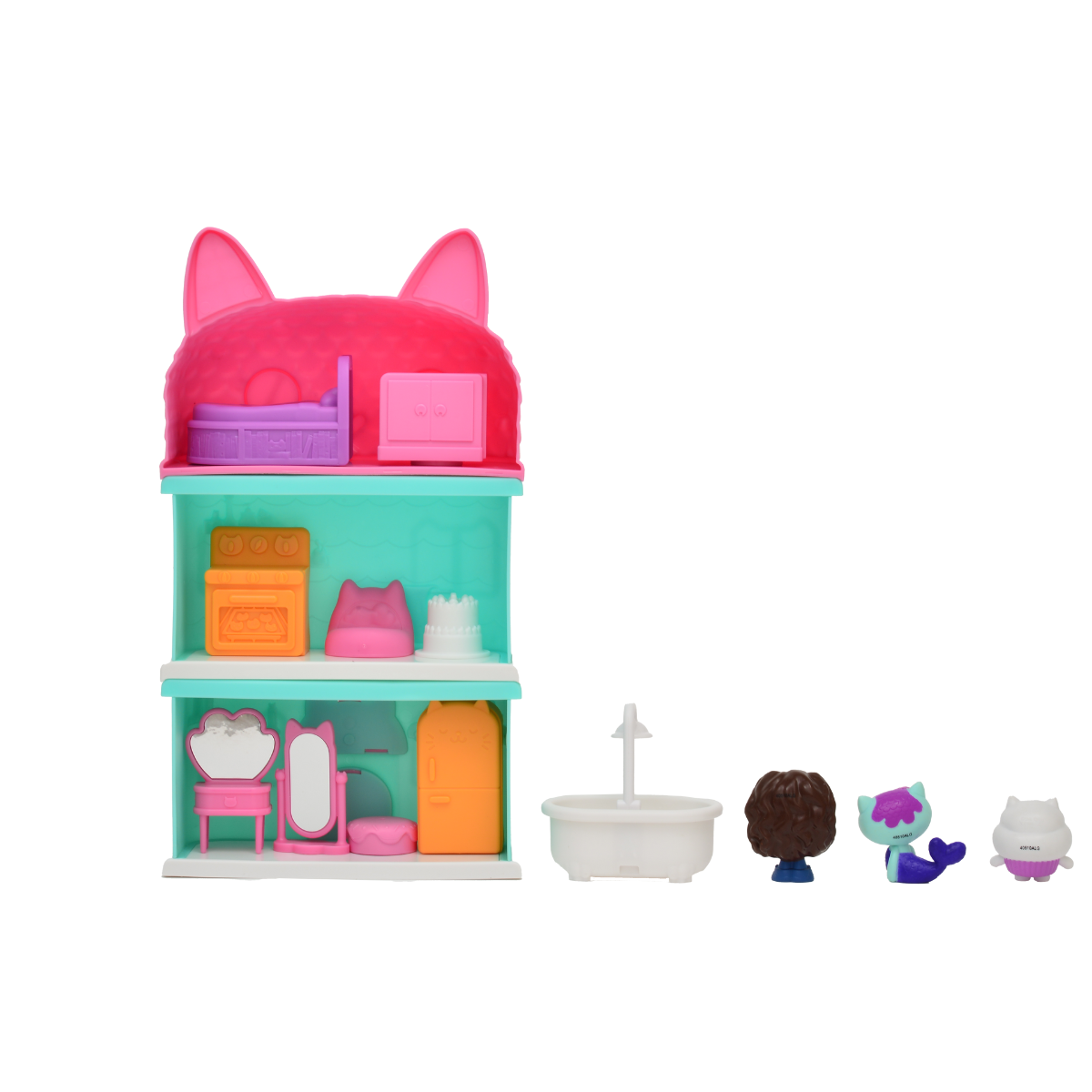 Gabby&#39;s Doll House Set Mini Juego Casa Muñecas