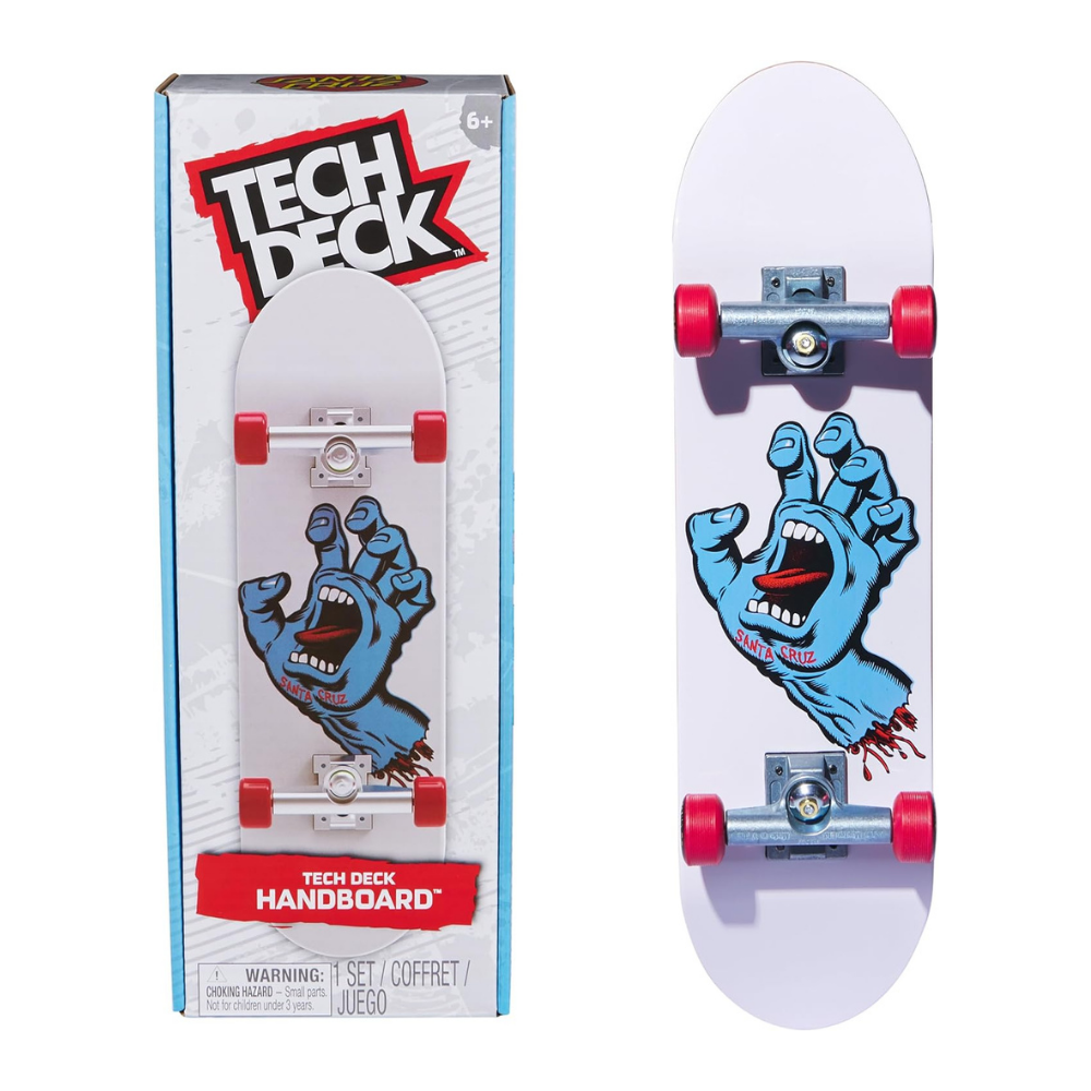 Tech Deck | Mini Patineta con Diseño Santa Cruz