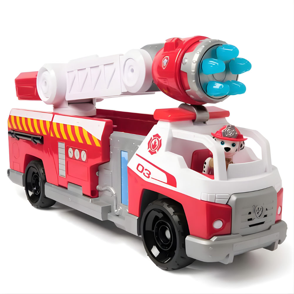 Paw Patrol | Fire Rescue Camión de Bomberos Deluxe de Marshall