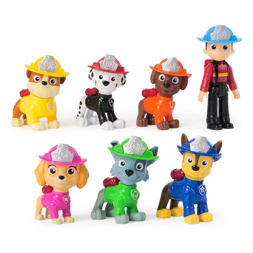 Paw Patrol | True Metal Fire Rescue Pack de 6 Vehículos