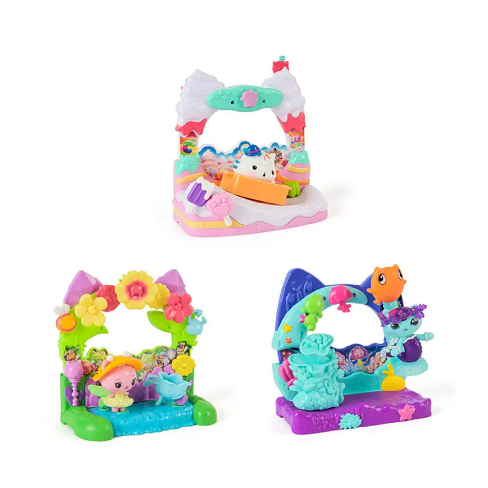 Gabby's Dollhouse | Surtido de Balcones de Acuario de MerCat