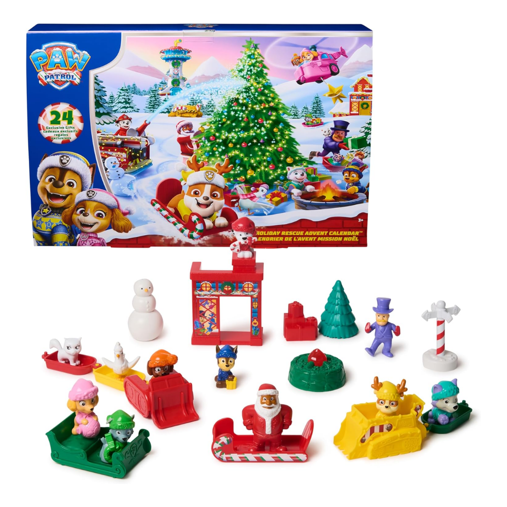Paw Patrol | Calendario de Adviento 2025 especial de Navidad