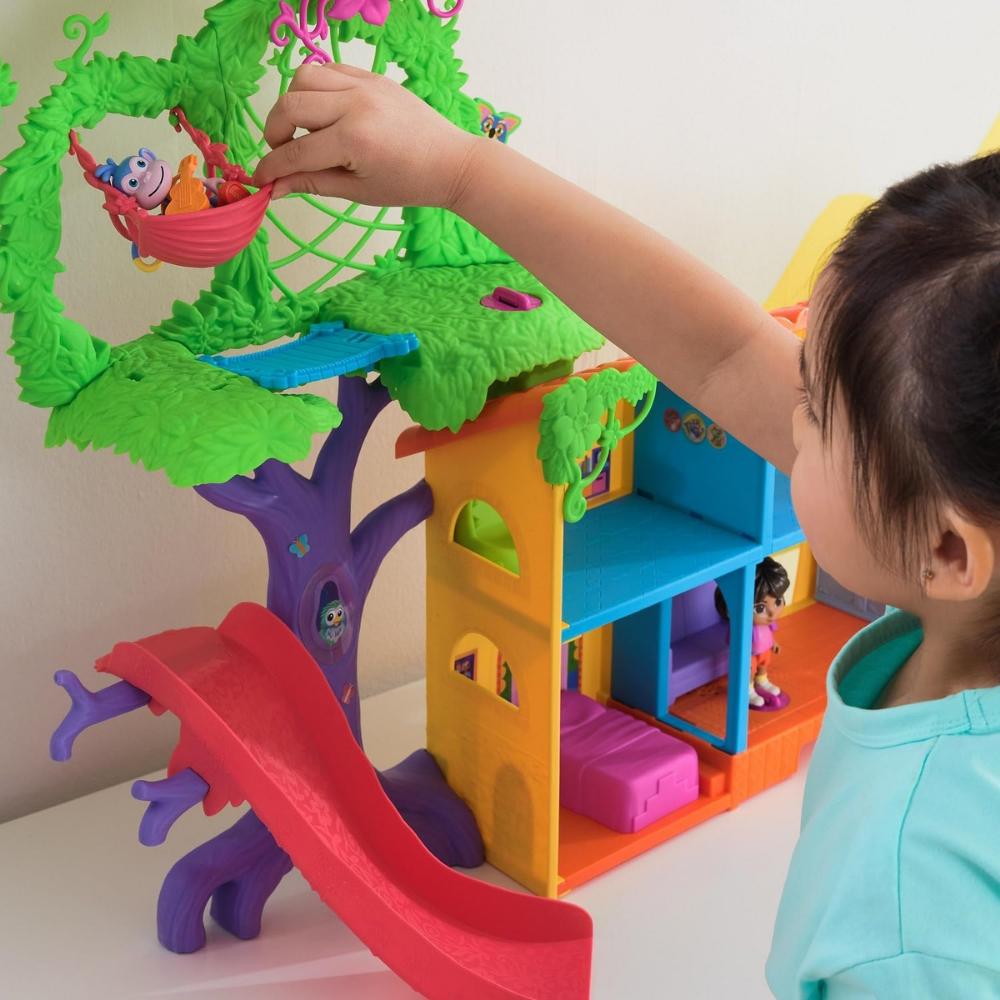 Dora | El Set de Juego Casita Selvática de Dora la Exploradora
