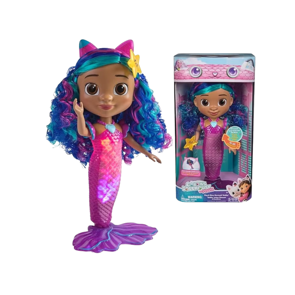 Gabby's Dollhouse | Muñeca Feature Mermaid con Función Especial