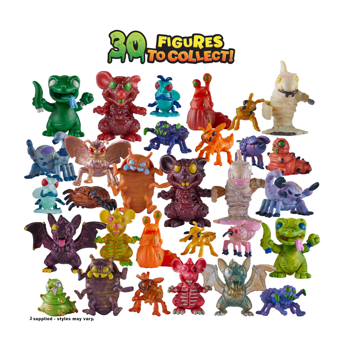 Terror Fried Mordiscos Desagradables 2 Figuras