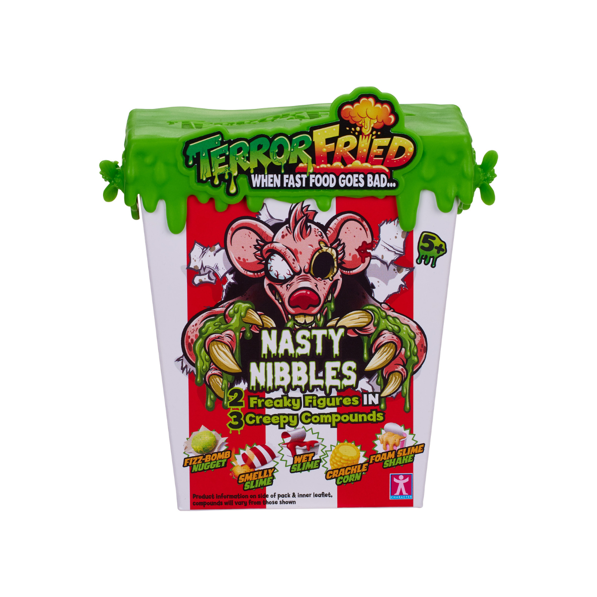 Terror Fried Mordiscos Desagradables 2 Figuras