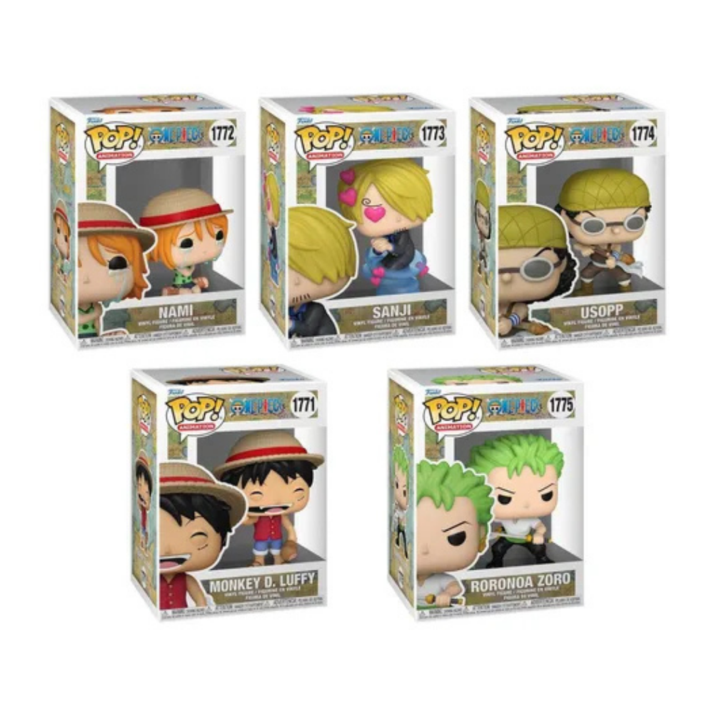 Funko | Set de Cinco Figuras de One Piece