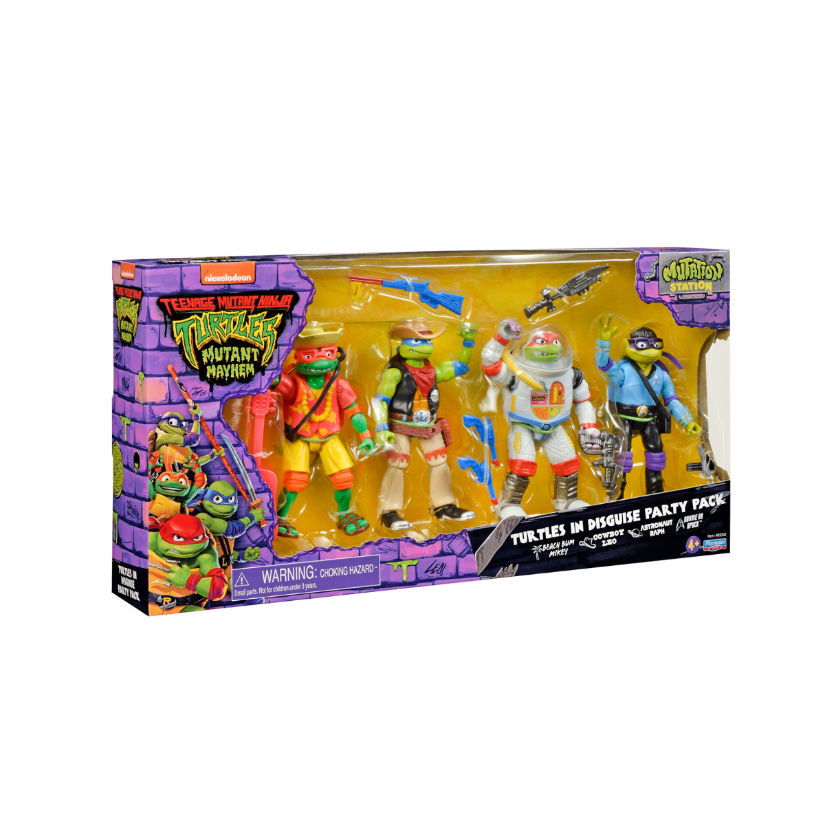 TMNT |  Set Figuras de la Película las Tortugas Ninjas