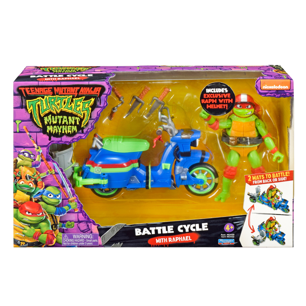 TMNT | Figura de Ninja Kick Cycle