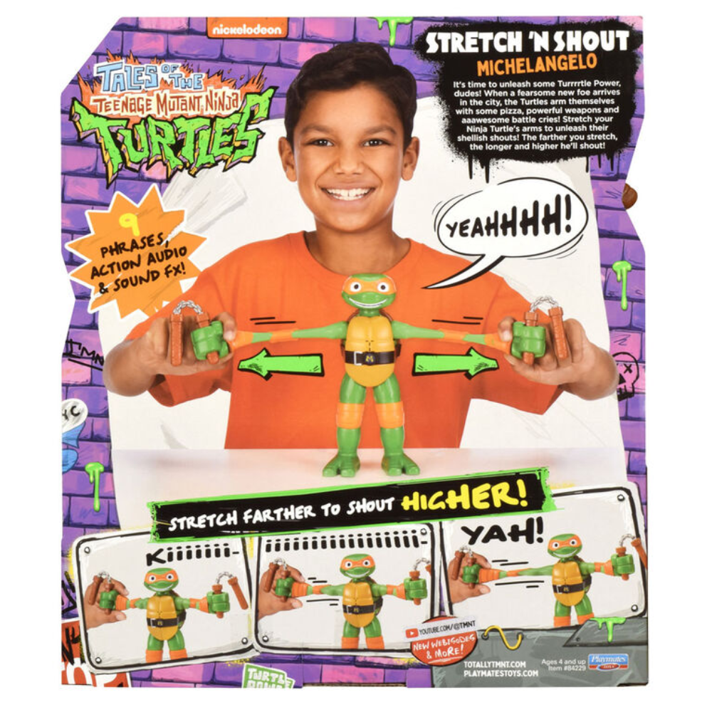 TMNT | Figura Estirable Infantil de Teenage Mutant Ninja Turtles