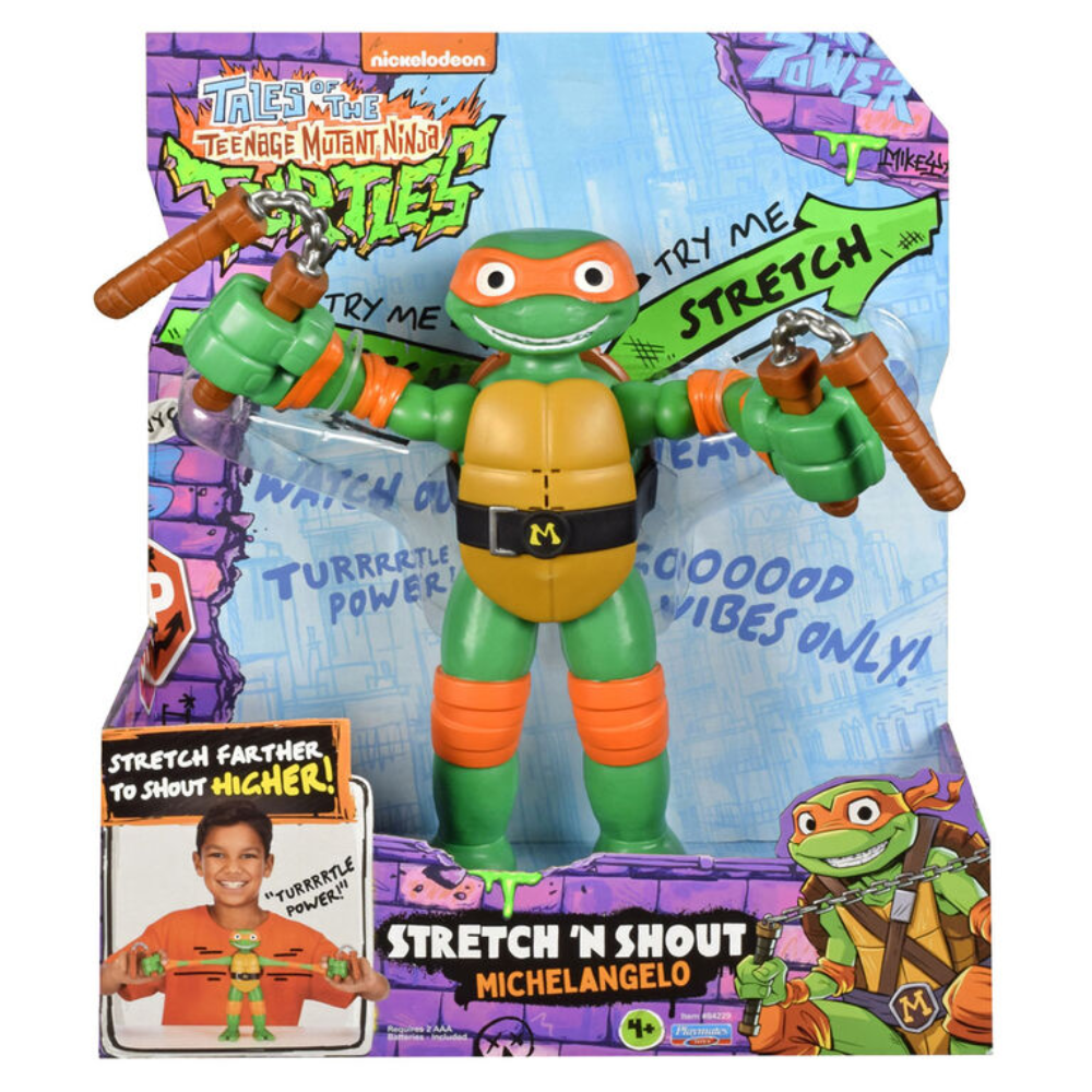 TMNT | Figura Estirable Infantil de Teenage Mutant Ninja Turtles