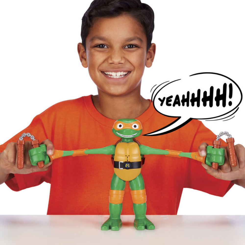 TMNT | Figura Estirable Infantil de Teenage Mutant Ninja Turtles