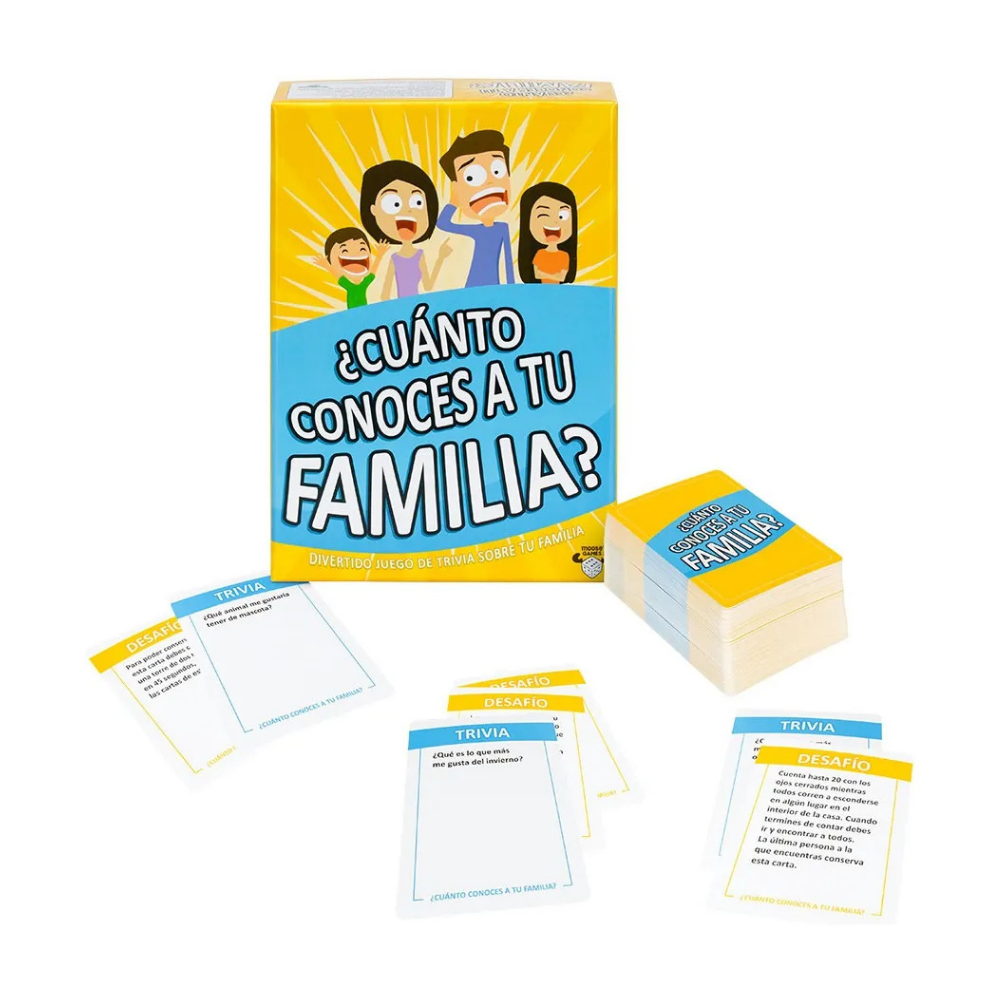 Moose Games |  ¿Cuanto Conoces a tu Familia?