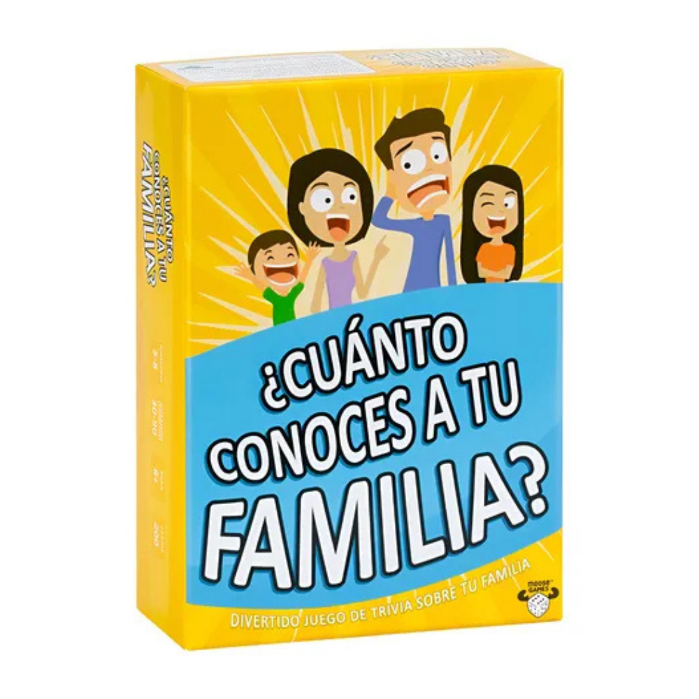 Moose Games |  ¿Cuanto Conoces a tu Familia?