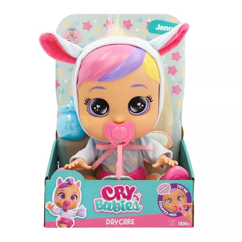 Cry Babies | Muñeca bebé con ojos iluminados y atuendo temático