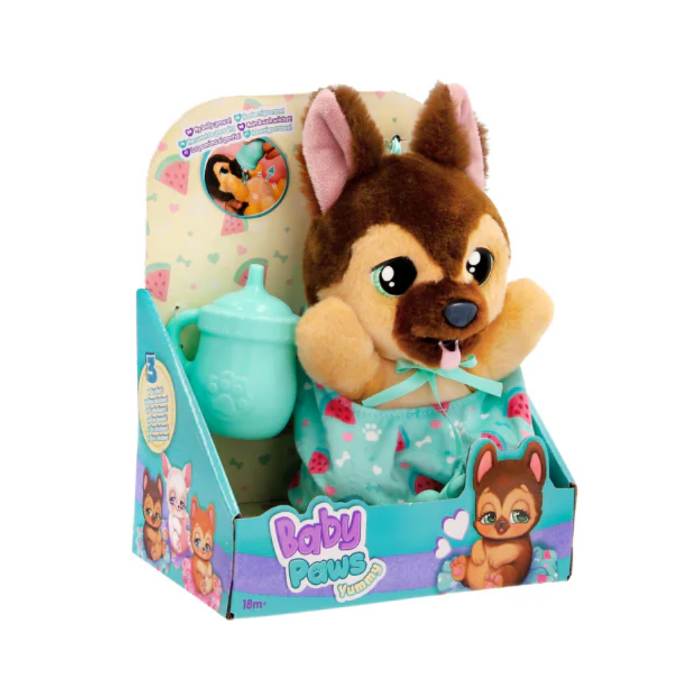 Baby Paws | Cachorrito Yummy Mediano Interactivo para Cuidar