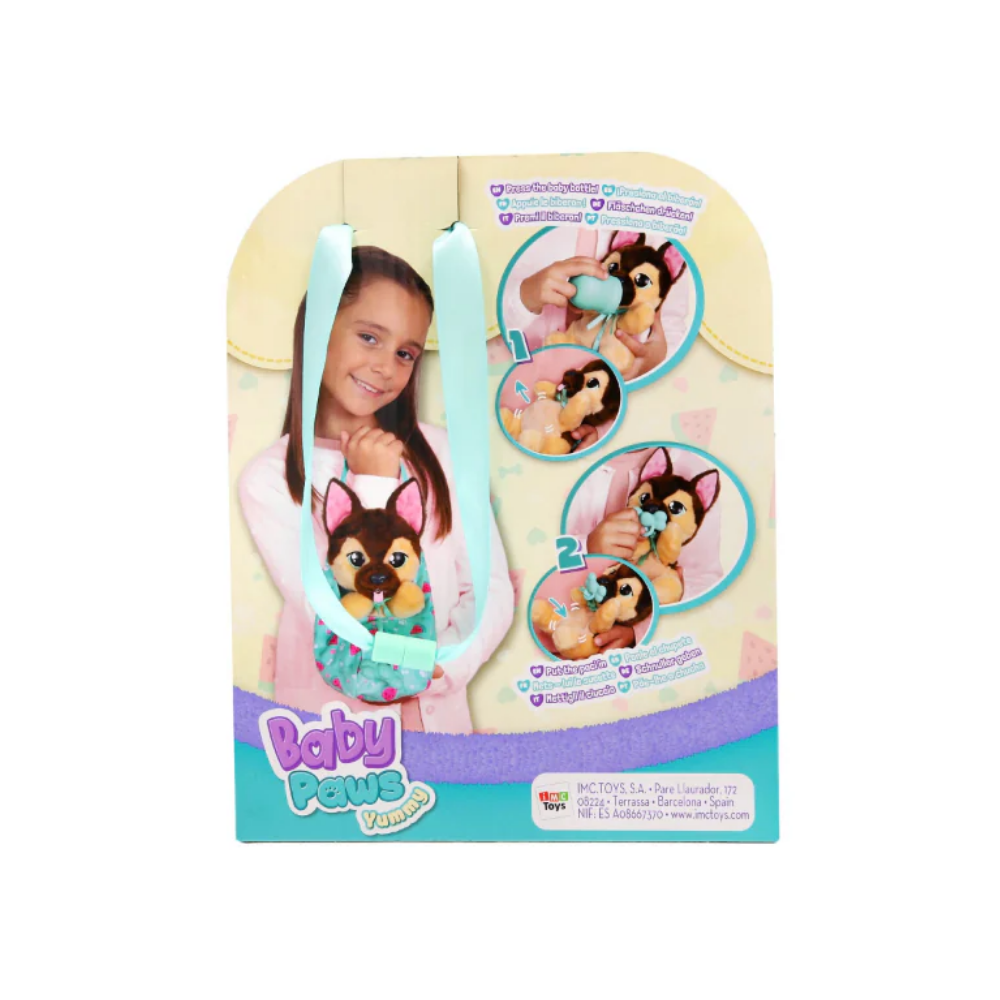 Baby Paws | Cachorrito Yummy Mediano Interactivo para Cuidar