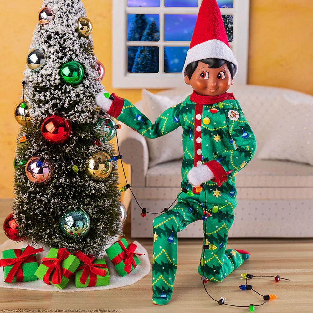 The Elf on the Shelf® | Claus Couture® Pijama Buenas Noches Brilla Fuerte