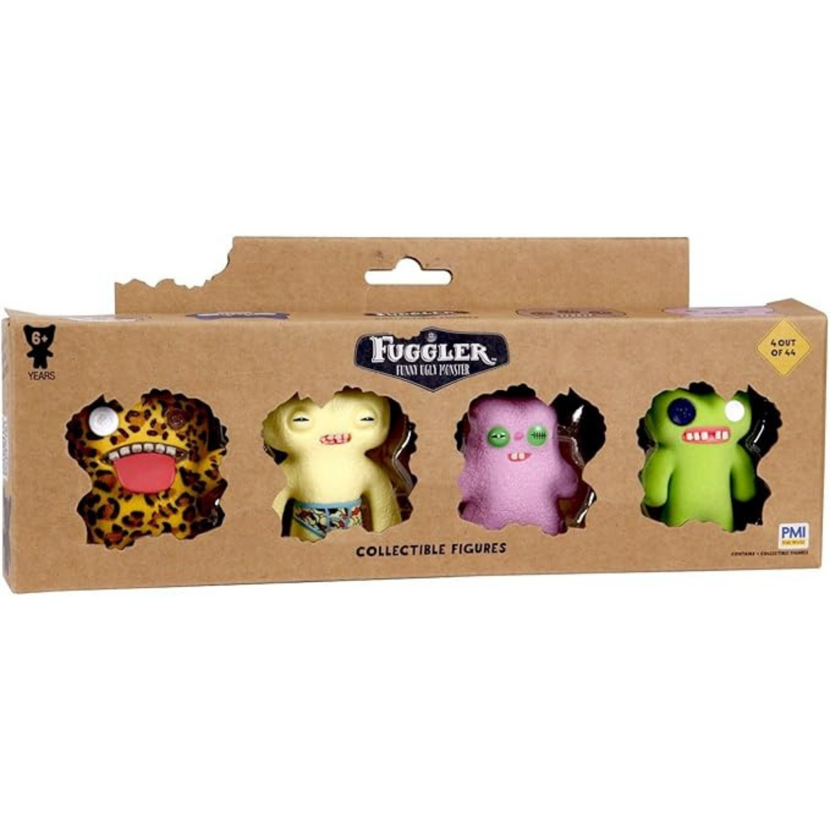 Fugglers | Pack de 4 muñecos coleccionables