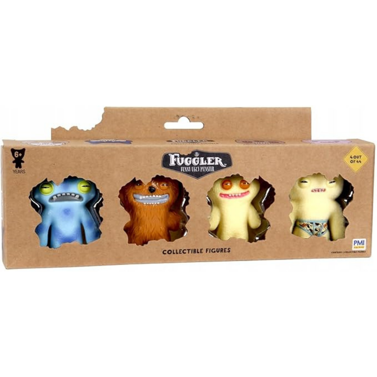 Fugglers | Pack de 4 muñecos coleccionables