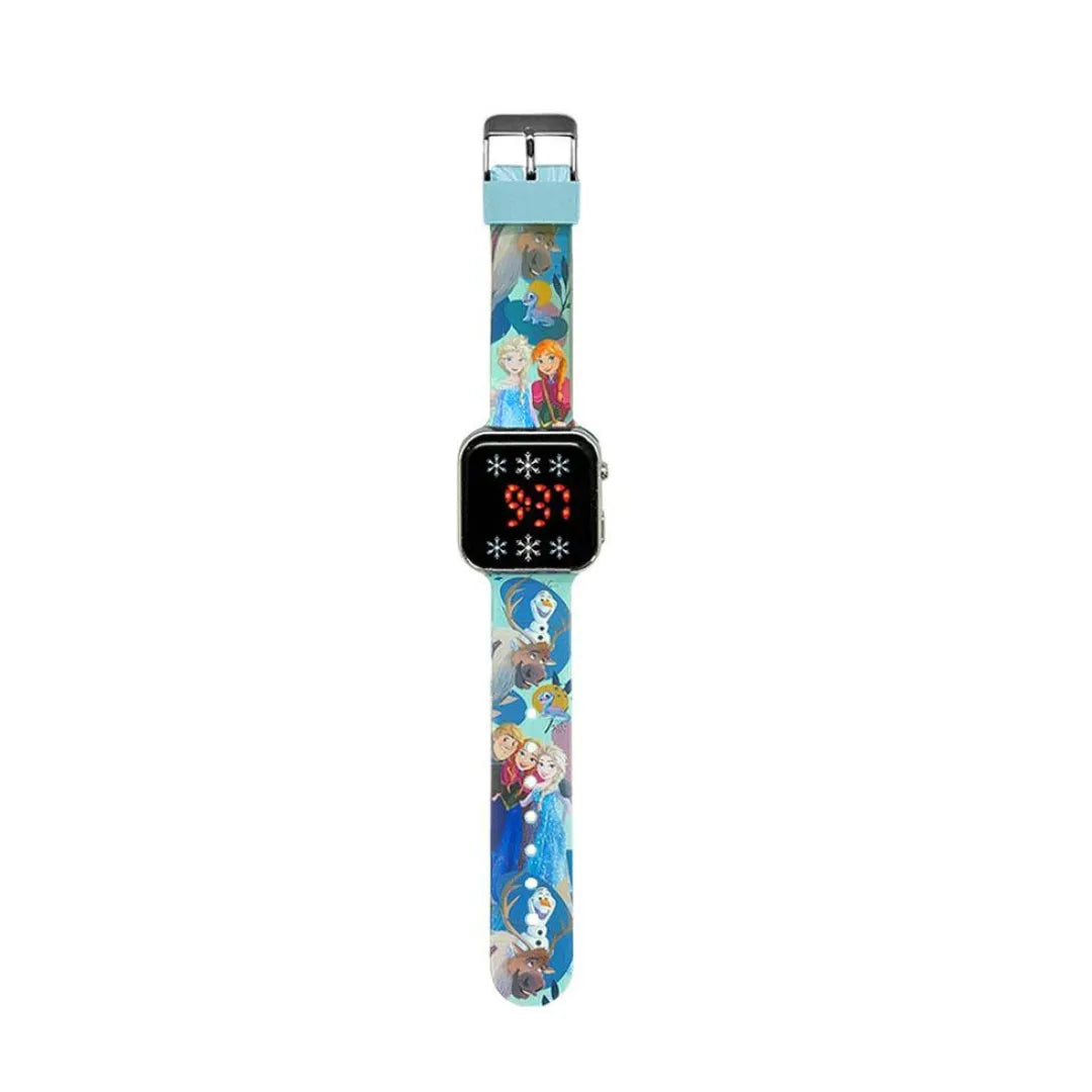 Disney | Reloj Led Frozen con Correa Impresa