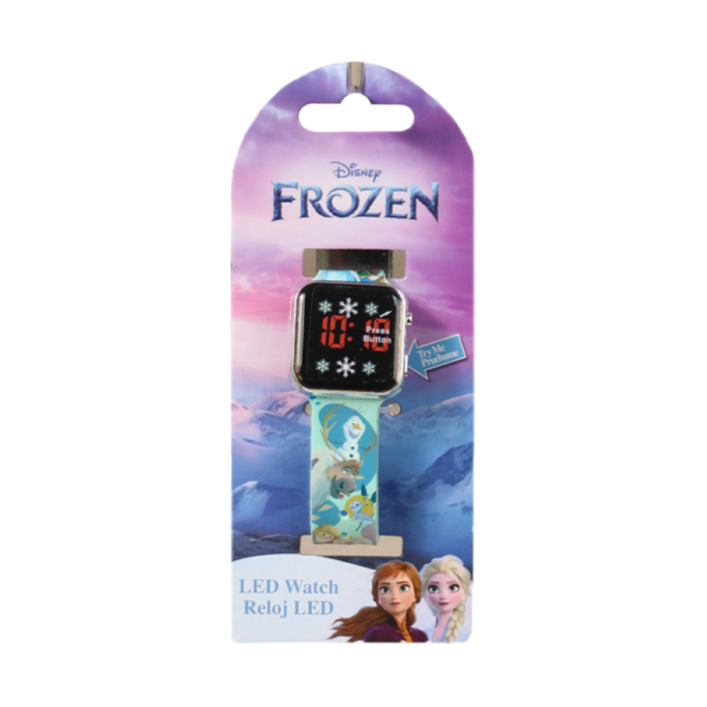 Disney | Reloj Led Frozen con Correa Impresa