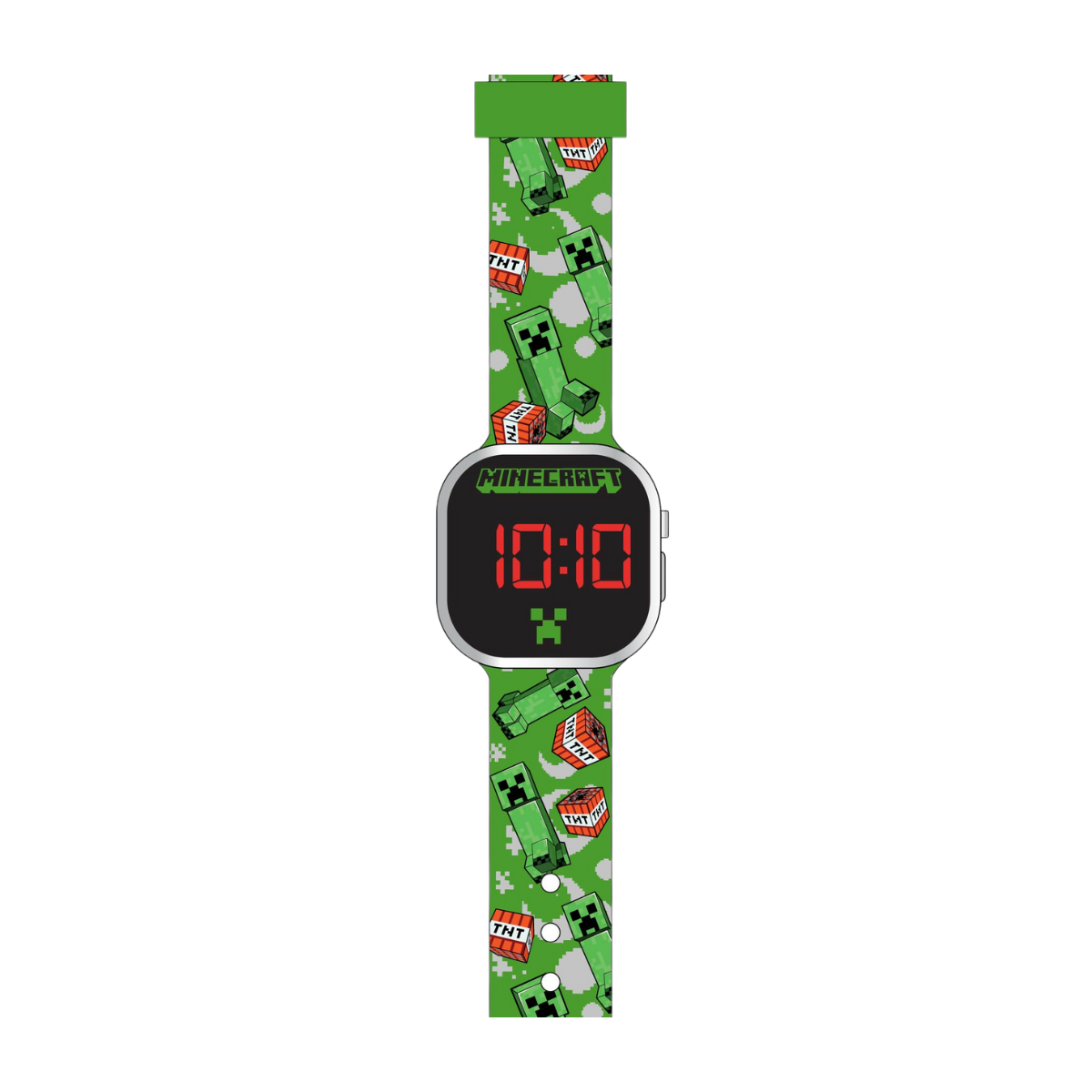 Reloj Minecraft LED