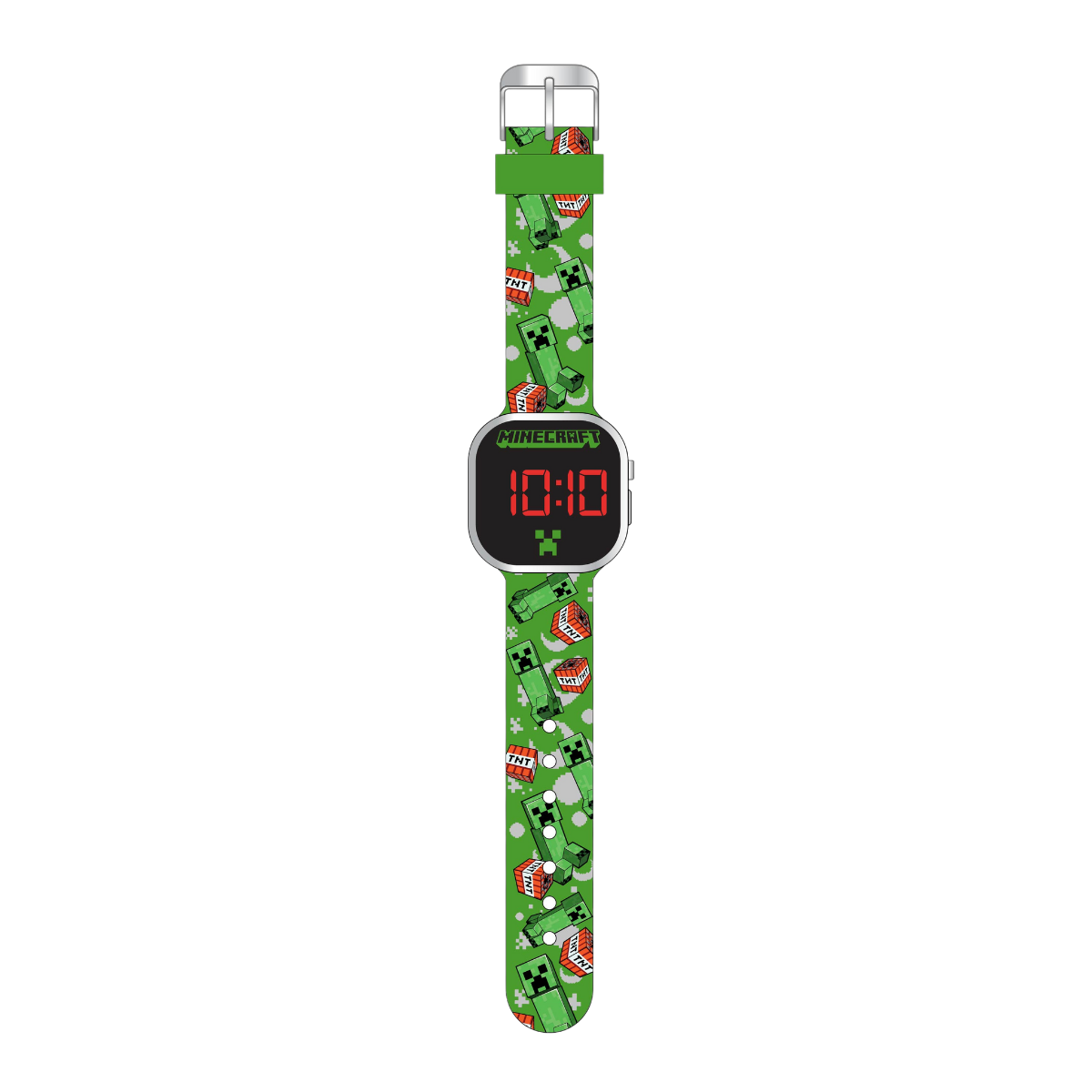 Reloj Minecraft LED