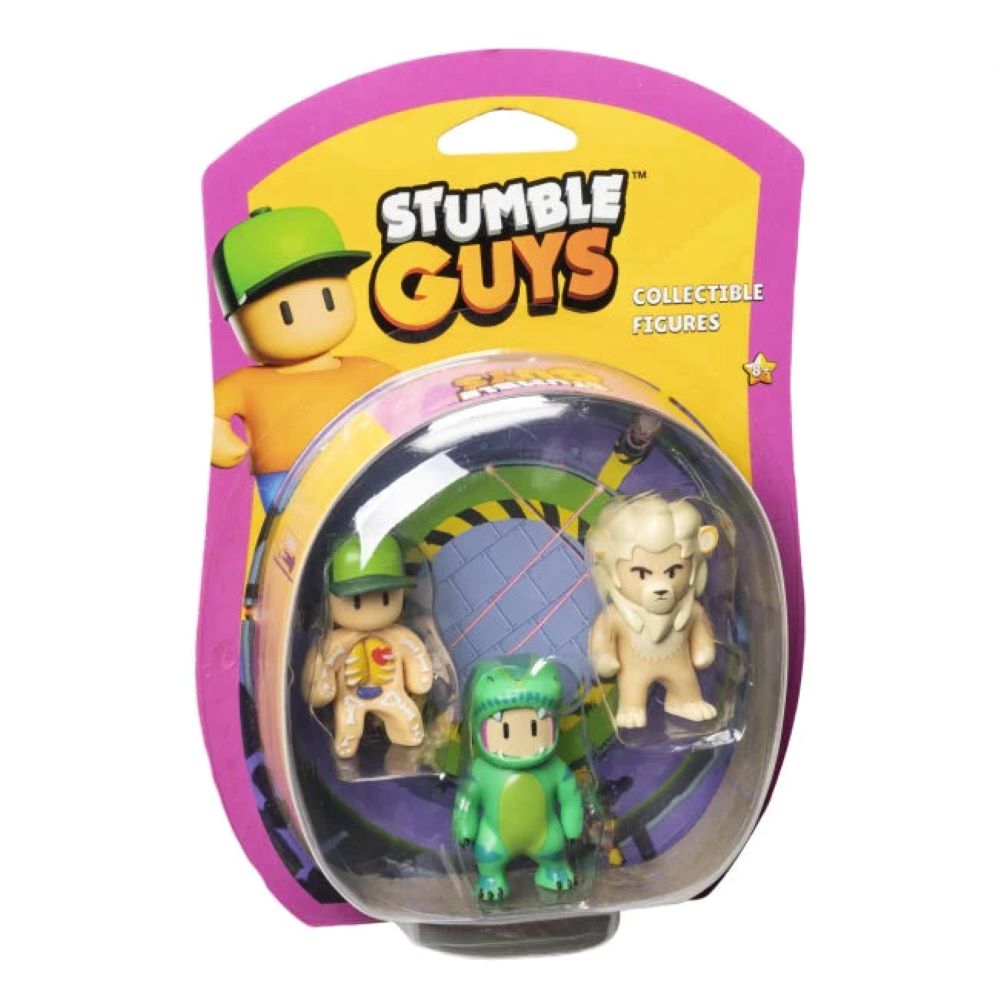 Stumble Guys | Set de Tres Figuras Surtidas