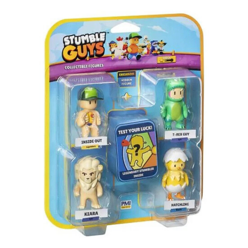Stumble Guys | Set de Cinco Figuras Surtidas