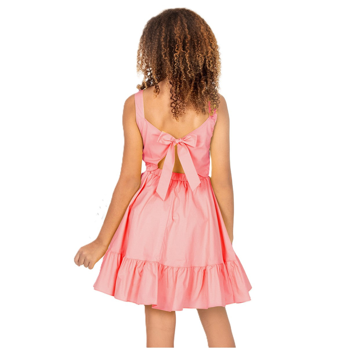 Grazziani | Vestido Fresco Diseño en Espalda para Niña
