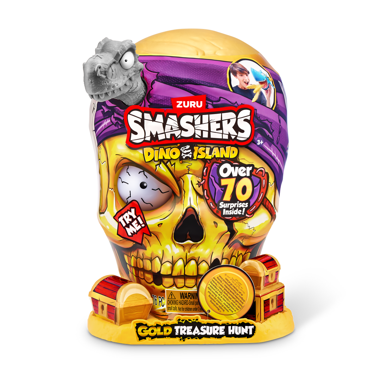 Smashers | Dino Island - Cazador de Tesoros de Oro