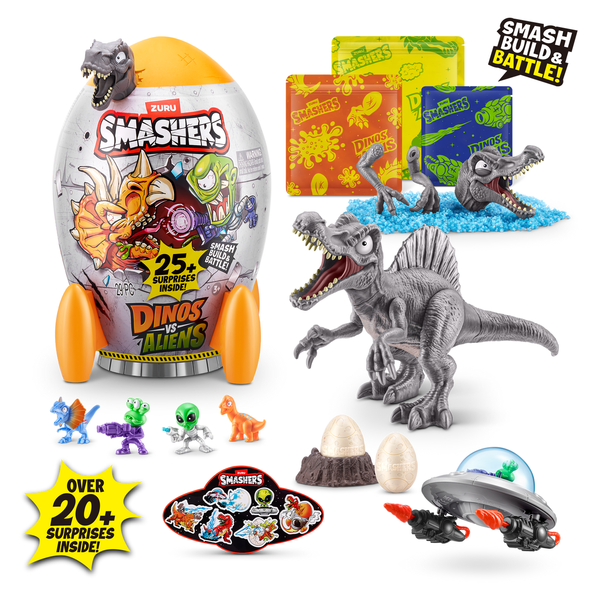 Smashers | Dinos Vs Aliens