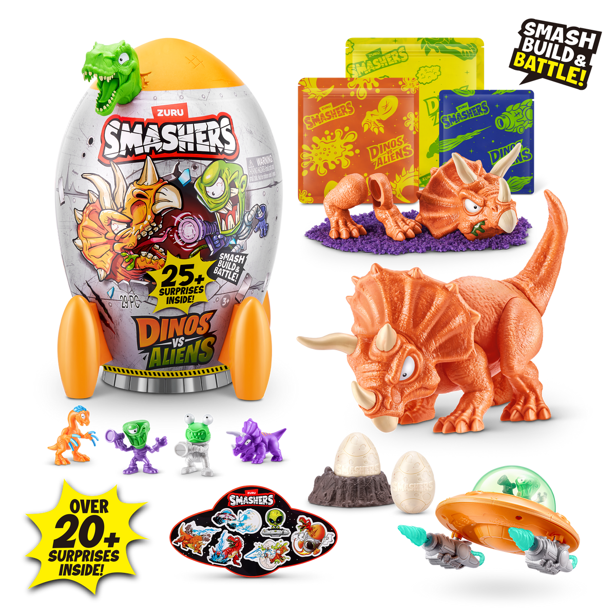 Smashers | Dinos Vs Aliens