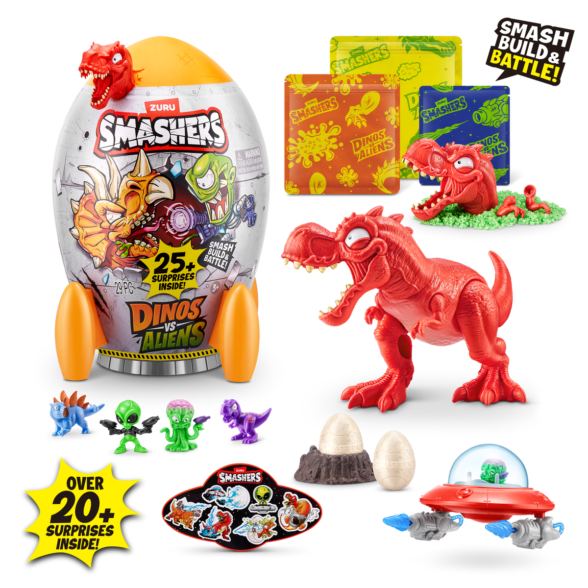 Smashers | Dinos Vs Aliens