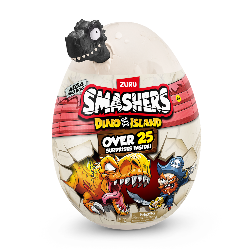 Smashers | Smashers Dino Island Mega Huevo de ZURU