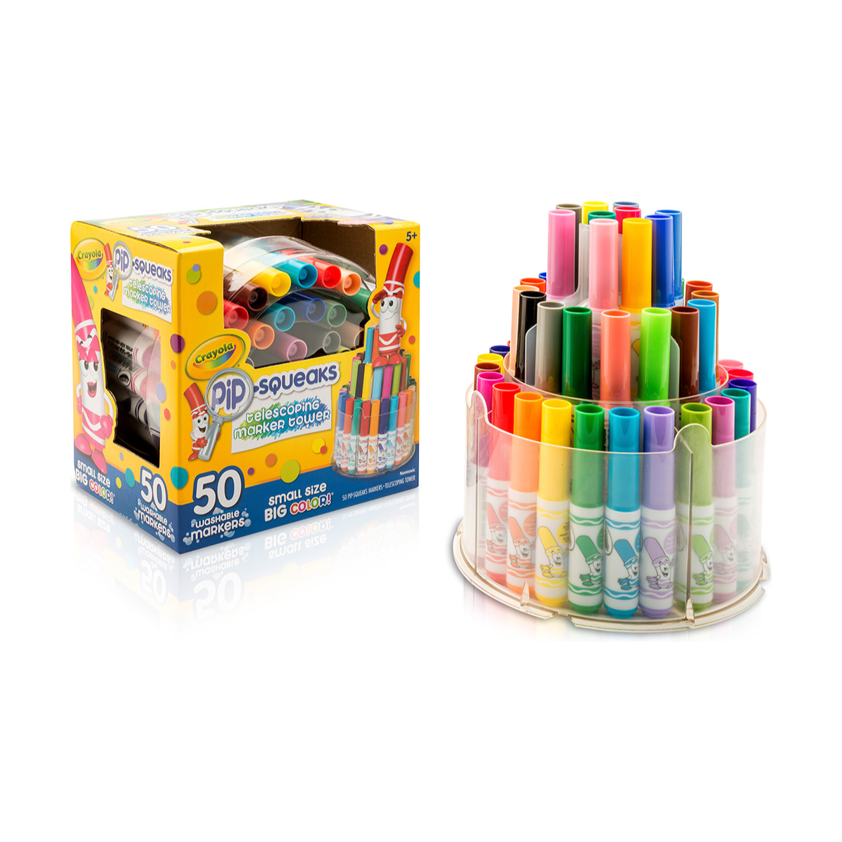 50 Pip Squeaks Markers