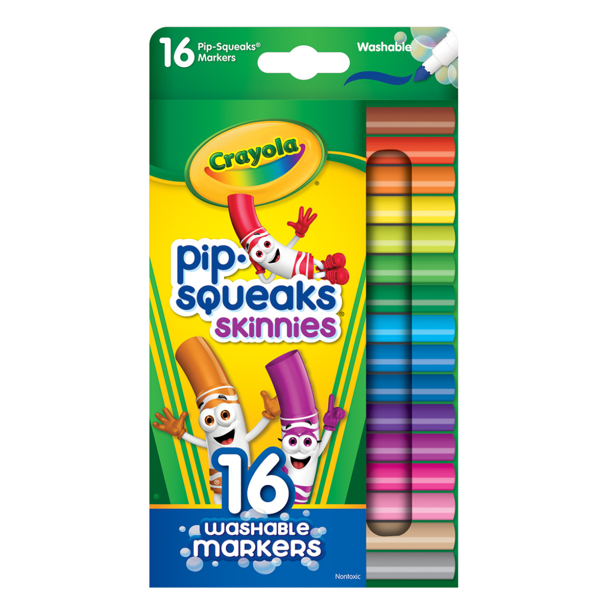 Crayola | Marcadores Pip-Squeaks Lavables