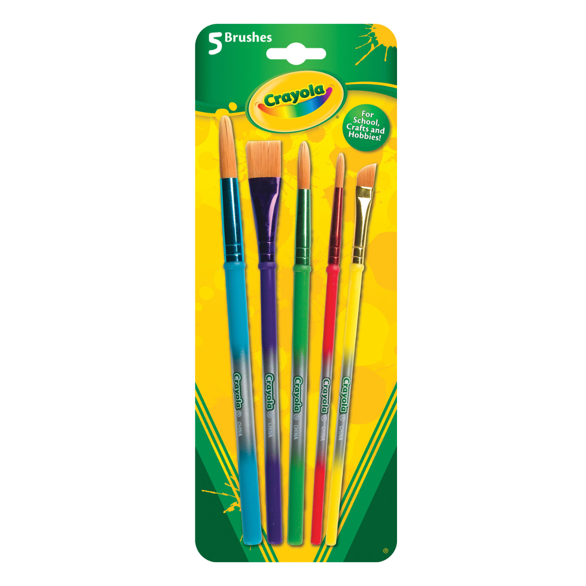 Crayola |  Set de Brochas Arte y Creación