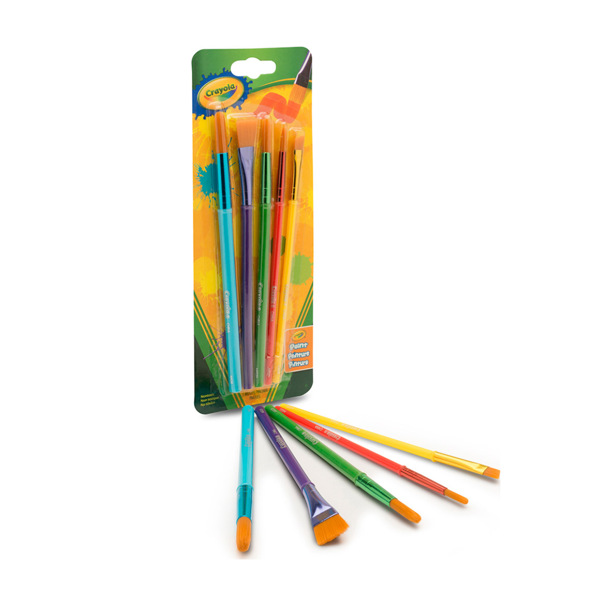 Crayola |  Set de Brochas Arte y Creación
