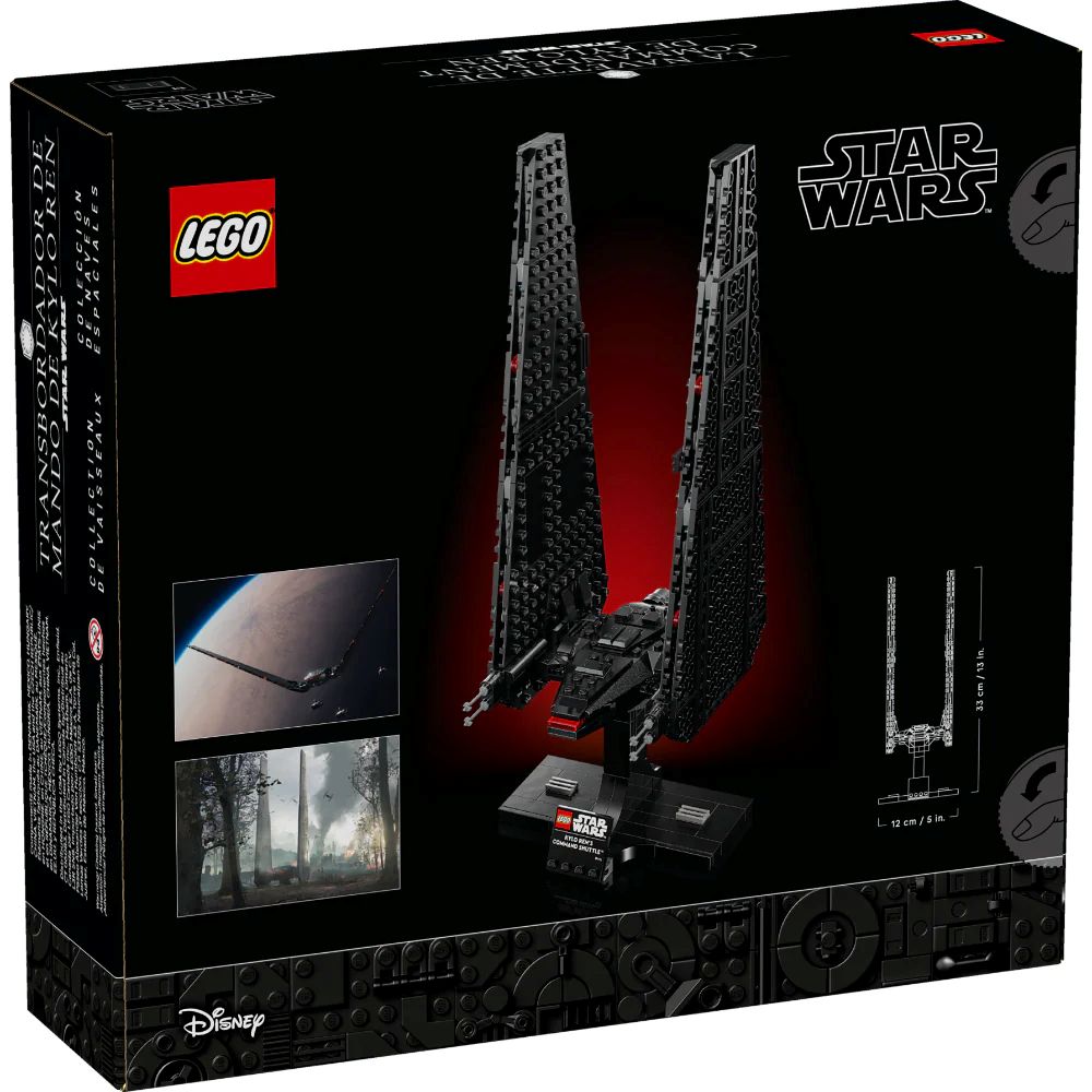 Lego | Star Wars Transbordador de Mando de Kylo Ren