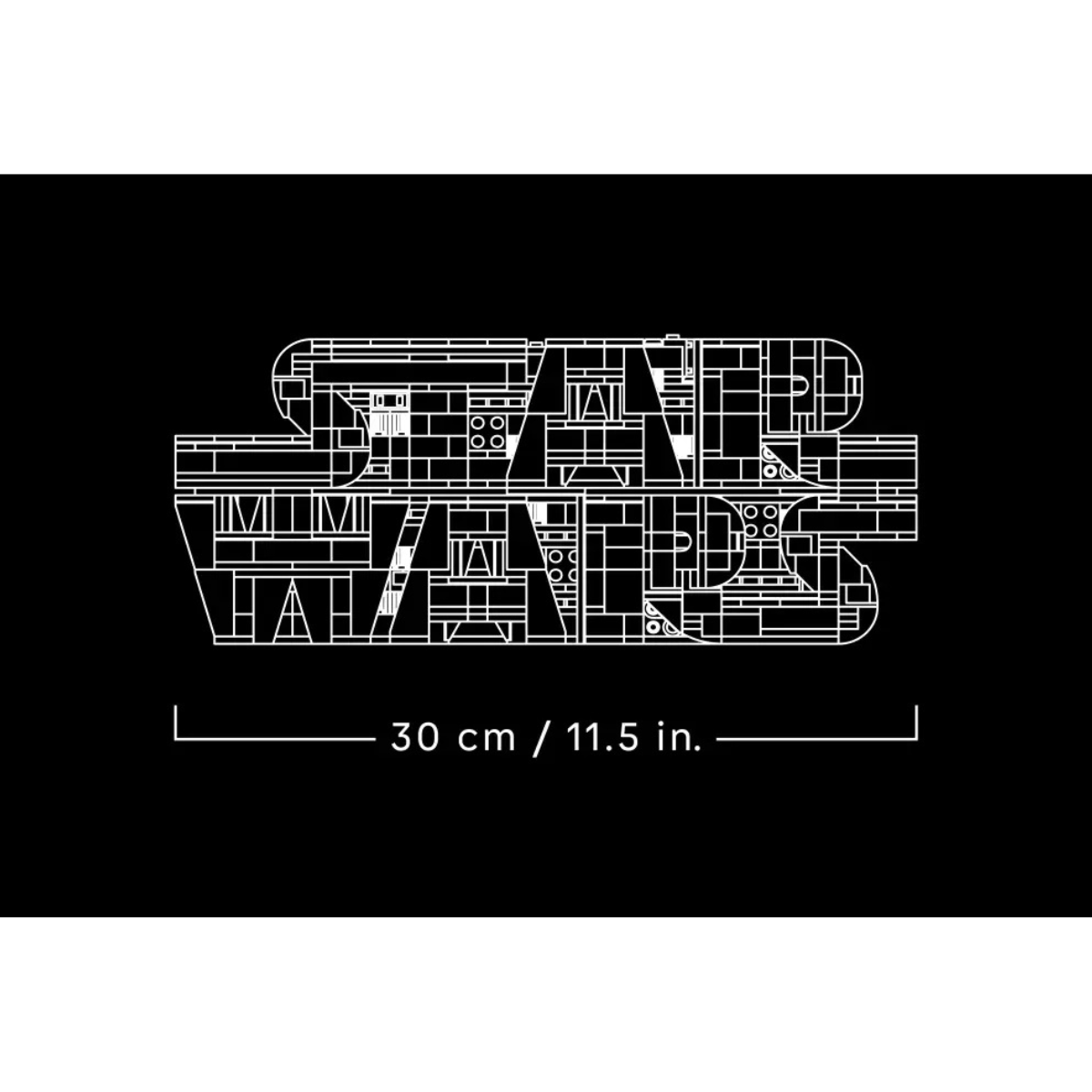 Lego | Star Wars™ Letrero del Logo Construible