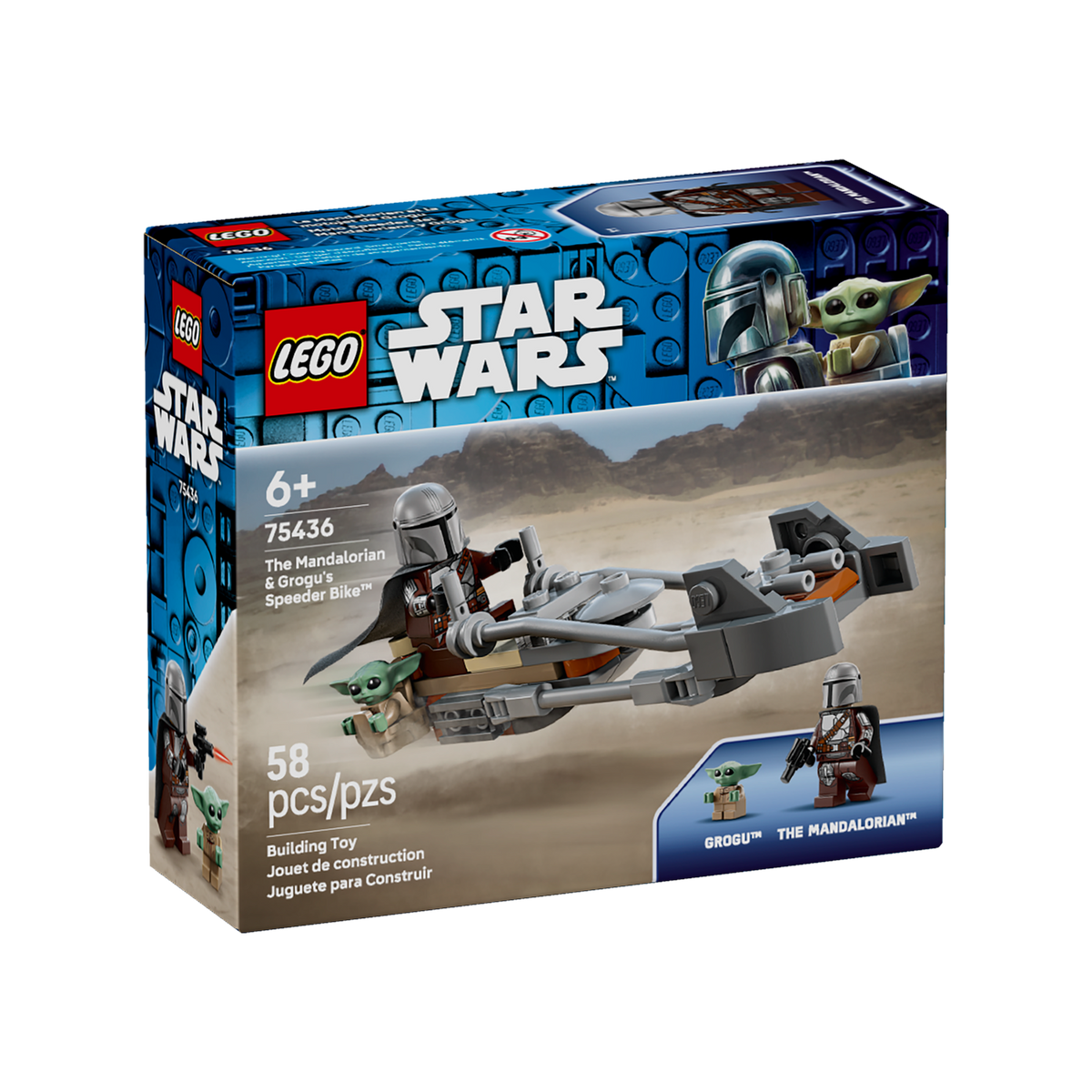 Lego® | Star Wars™ Moto Speeder Del Mandaloriano Y Grogu